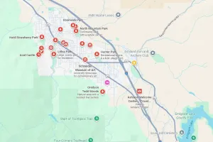 Points of Interest - Ashland Oregon